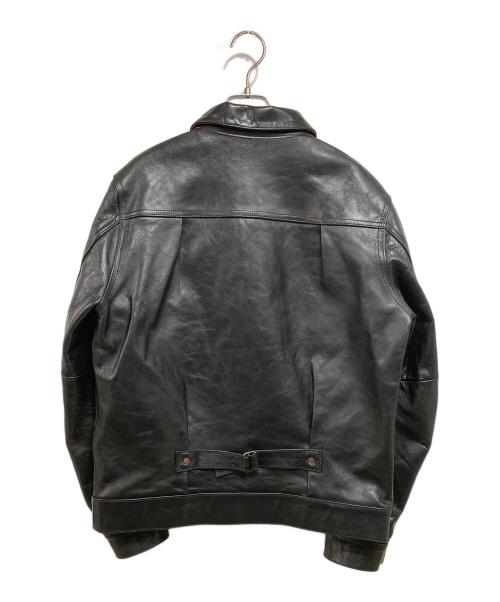 Y's Works（ワイズ ワークス）Y's Works (ワイズ ワークス) ホースハイド TYPE1st 1936モデル ブラック サイズ:40の古着・服飾アイテム