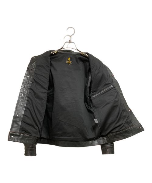 Y's Works（ワイズ ワークス）Y's Works (ワイズ ワークス) ホースハイド TYPE1st 1936モデル ブラック サイズ:40の古着・服飾アイテム