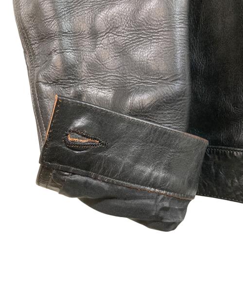 Y's Works（ワイズ ワークス）Y's Works (ワイズ ワークス) ホースハイド TYPE1st 1936モデル ブラック サイズ:40の古着・服飾アイテム