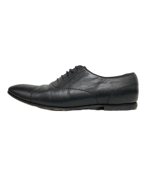 GUCCI（グッチ）GUCCI (グッチ) ストレートチップシューズ ブラック サイズ:7の古着・服飾アイテム