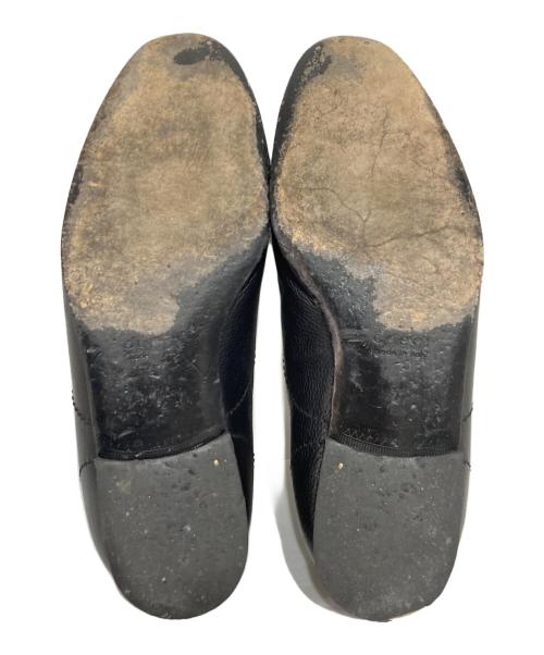 GUCCI（グッチ）GUCCI (グッチ) ストレートチップシューズ ブラック サイズ:7の古着・服飾アイテム