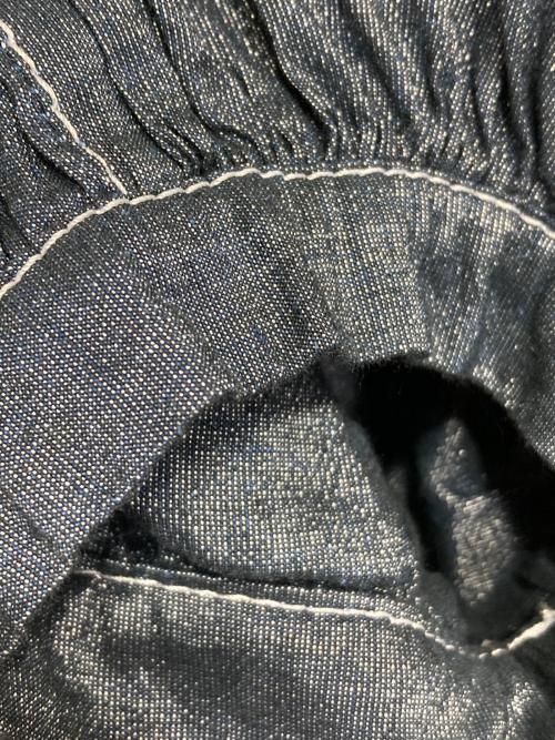tricot COMME des GARCONS（トリココムデギャルソン）tricot COMME des GARCONS (トリココムデギャルソン) フリルワンピース　TG-O005　AD2010 ネイビー サイズ:Mの古着・服飾アイテム