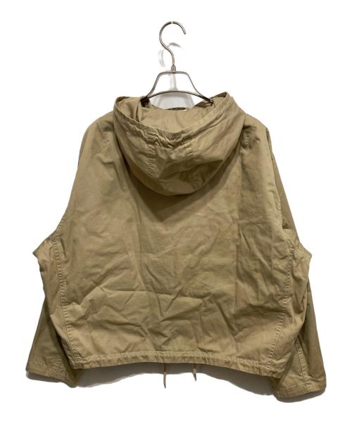 DANTON（ダントン）DANTON (ダントン) コットンツイル フーデッドブルゾン ベージュ サイズ:38の古着・服飾アイテム