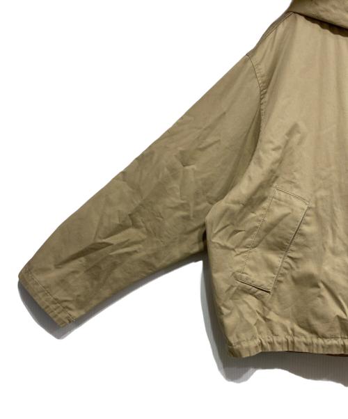 DANTON（ダントン）DANTON (ダントン) コットンツイル フーデッドブルゾン ベージュ サイズ:38の古着・服飾アイテム