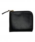 COMME des GARCONSコムデギャルソン）の古着「L字型ZIPウォレット」｜ブラック