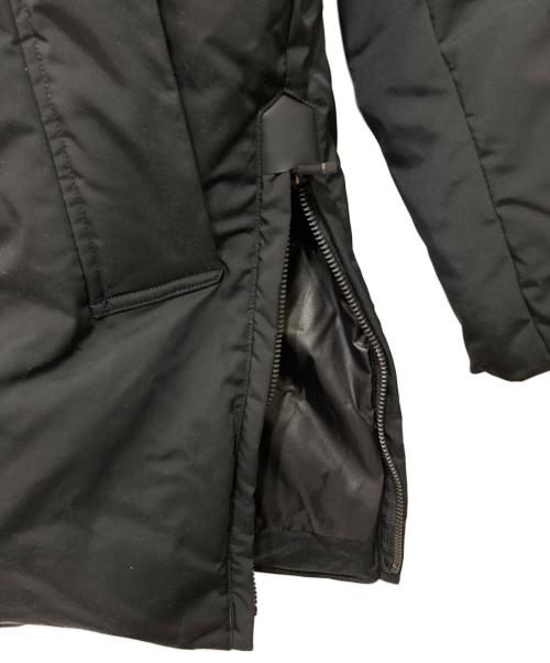 BEAUTY&YOUTH UNITED ARROWS（ビューティーアンドユースユナイテッドアローズ）BEAUTY&YOUTH UNITED ARROWS (ビューティーアンドユースユナイテッドアローズ) ”小松マテーレ” ファー ダウンジャケット ブラック サイズ:XLの古着・服飾アイテム