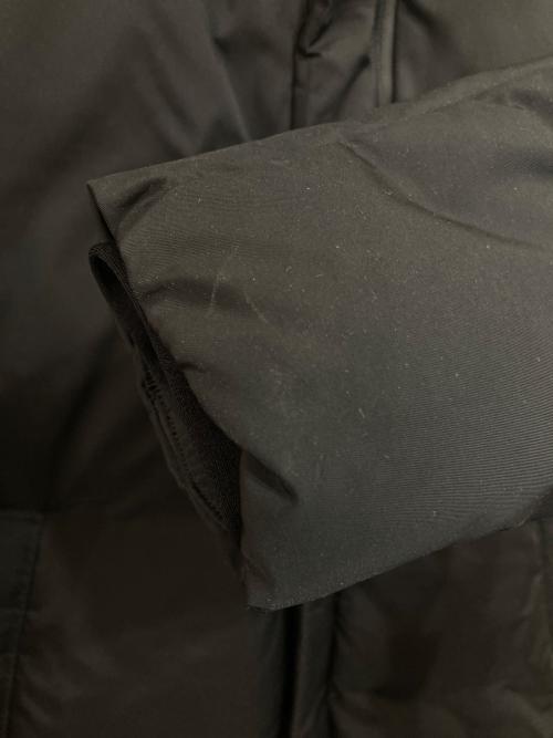 BEAUTY&YOUTH UNITED ARROWS（ビューティーアンドユースユナイテッドアローズ）BEAUTY&YOUTH UNITED ARROWS (ビューティーアンドユースユナイテッドアローズ) ”小松マテーレ” ファー ダウンジャケット ブラック サイズ:XLの古着・服飾アイテム