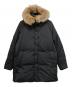 BEAUTY&YOUTH UNITED ARROWS（ビューティーアンドユースユナイテッドアローズ）の古着「”小松マテーレ” ファー ダウンジャケット」｜ブラック