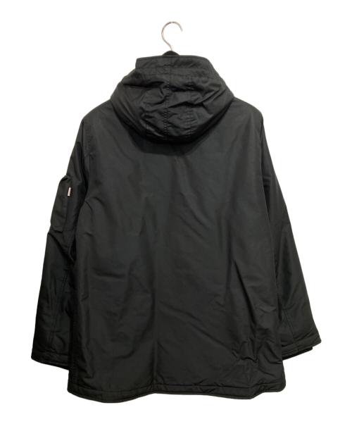 The Duffer of ST.George（ザ ダファーオブセントジョージ）The DUFFER of ST.GEORGE (ザ ダファーオブセントジョージ) SPEN JACKET サーモライト 高密度中綿ナイロンブルゾン ブラック サイズ:XLの古着・服飾アイテム