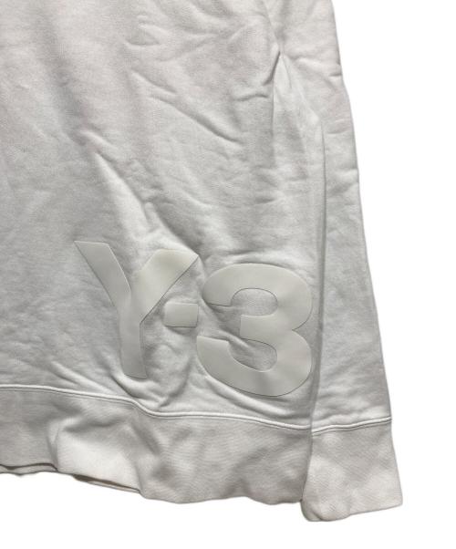 Y-3（ワイスリー）Y-3 (ワイスリー) U CH1 LARGE CREW SWEAT SHIRTS ホワイト サイズ:Lの古着・服飾アイテム