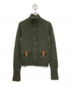 RALPH LAURENラルフローレン）の古着「ハイネックニット」｜グリーン