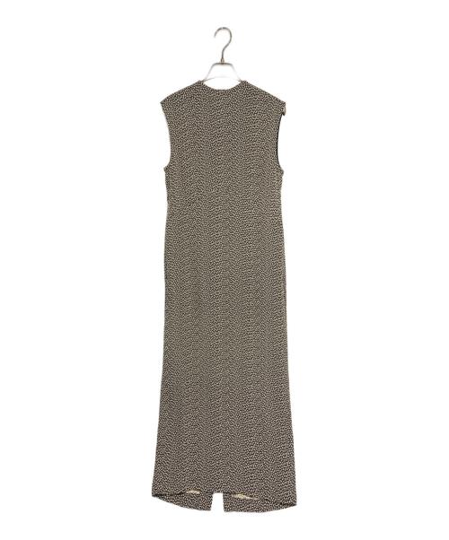 THE SHINZONE（ザ シンゾーン）THE SHINZONE (ザ シンゾーン) JACQUARD SLEEVELESS DRESS ブラック サイズ:36の古着・服飾アイテム