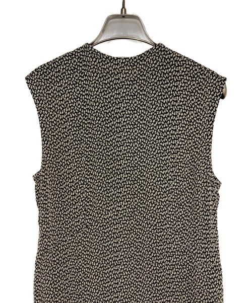 THE SHINZONE（ザ シンゾーン）THE SHINZONE (ザ シンゾーン) JACQUARD SLEEVELESS DRESS ブラック サイズ:36の古着・服飾アイテム
