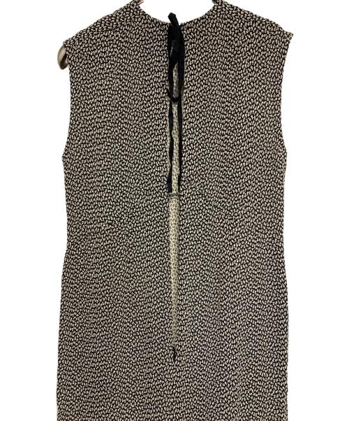 THE SHINZONE（ザ シンゾーン）THE SHINZONE (ザ シンゾーン) JACQUARD SLEEVELESS DRESS ブラック サイズ:36の古着・服飾アイテム