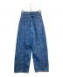 Lily Brown (リリーブラウン) センターシームワイドデニムパンツ インディゴ：5000円