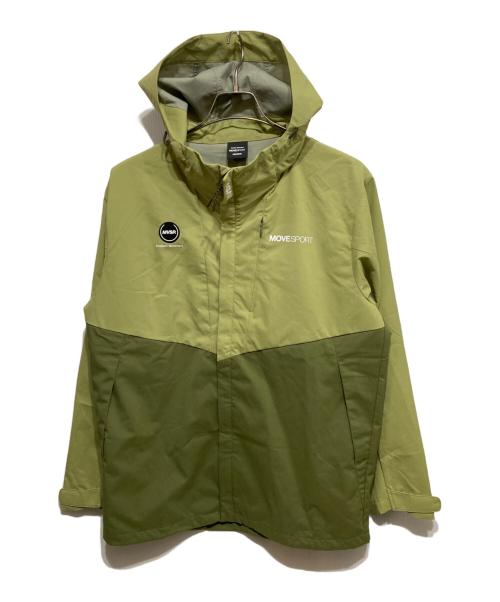 DESCENTE（デサント）DESCENTE (デサント) MoveSport- 2.5層 シェルジャケット グリーン サイズ:Mの古着・服飾アイテム