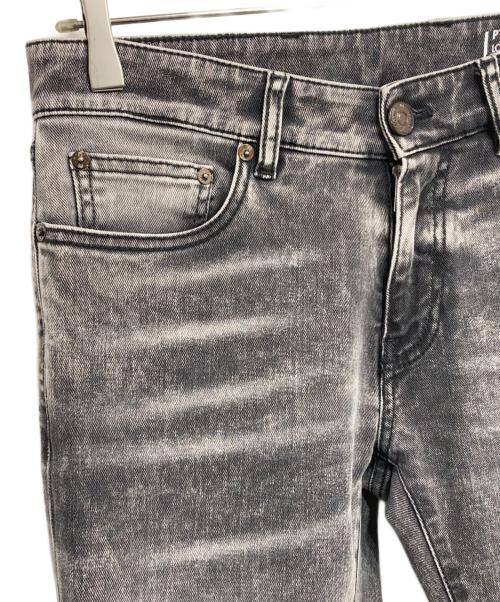PT TORINO（ピーティートリノ）PT TORINO (ピーティートリノ) ROCK -ウォッシュドデニムパンツ ブラック サイズ:30の古着・服飾アイテム