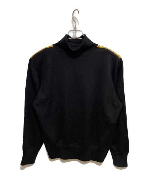 LEONARD（レオナール）LEONARD (レオナール) ショルダーパットニット ブラック サイズ:Lの古着・服飾アイテム