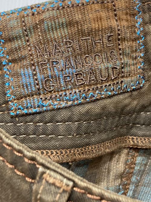 MARITHE+FRANCOIS GIRBAUD（マリテフランソワジルボー）MARITHE+FRANCOIS GIRBAUD (マリテフランソワジルボー) MARITHE+FRANCOIS GIRBAUD (マリテフランソワジルボー) le jean de-ワークパンツ ブラウン サイズ:Lの古着・服飾アイテム