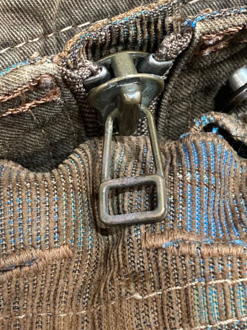 MARITHE+FRANCOIS GIRBAUD（マリテフランソワジルボー）MARITHE+FRANCOIS GIRBAUD (マリテフランソワジルボー) MARITHE+FRANCOIS GIRBAUD (マリテフランソワジルボー) le jean de-ワークパンツ ブラウン サイズ:Lの古着・服飾アイテム