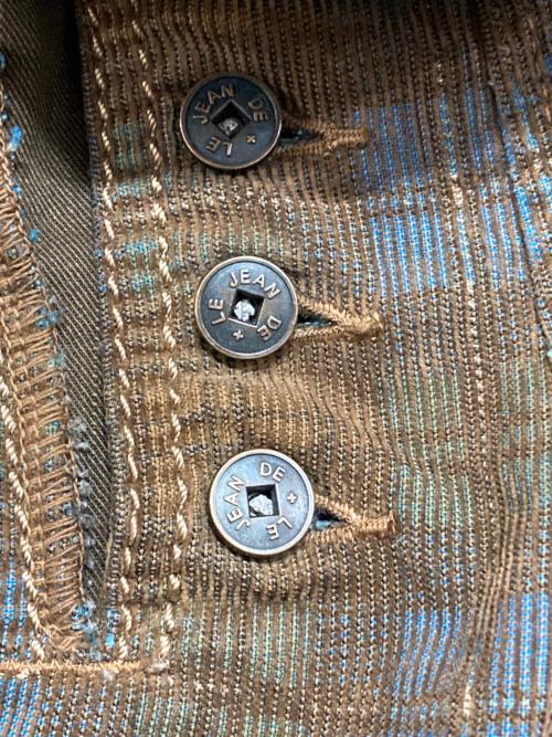 MARITHE+FRANCOIS GIRBAUD（マリテフランソワジルボー）MARITHE+FRANCOIS GIRBAUD (マリテフランソワジルボー) MARITHE+FRANCOIS GIRBAUD (マリテフランソワジルボー) le jean de-ワークパンツ ブラウン サイズ:Lの古着・服飾アイテム