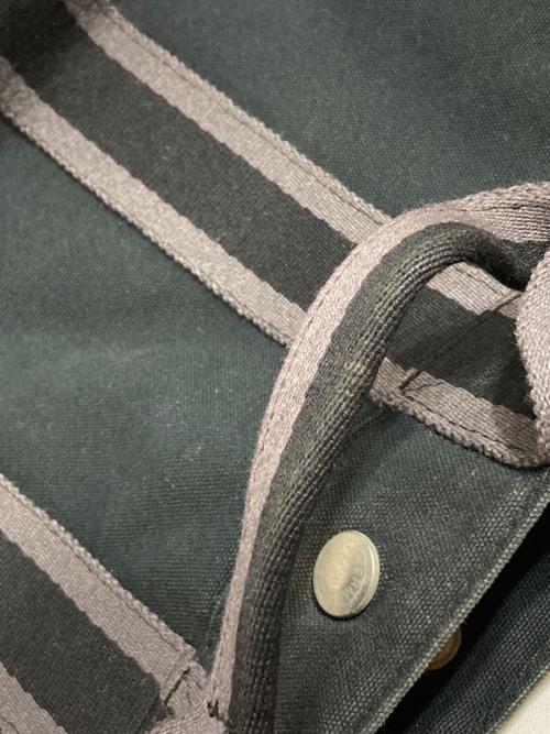 HERMES（エルメス）HERMES (エルメス) フールトゥPM グレー×ネイビーの古着・服飾アイテム