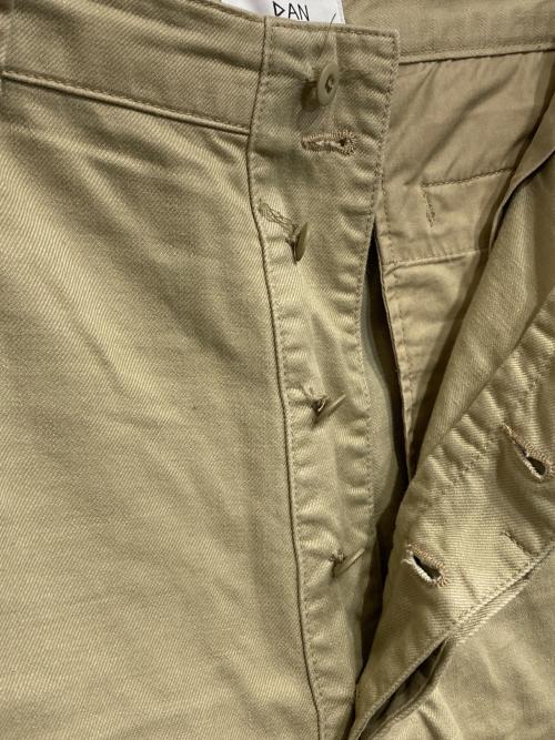 DAN.（ダン）DAN. (ダン) M-52 Chino Trousers ベージュ サイズ:Mの古着・服飾アイテム