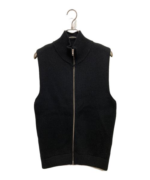 DAN（ダン）DAN (ダン) Drivers Knit Vest ブラック サイズ:Mの古着・服飾アイテム