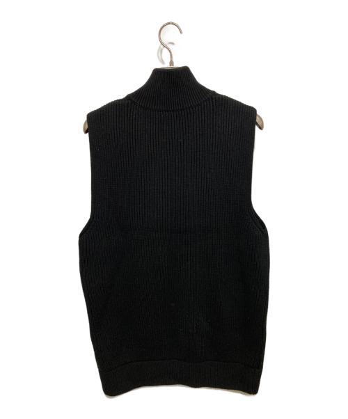 DAN（ダン）DAN (ダン) Drivers Knit Vest ブラック サイズ:Mの古着・服飾アイテム