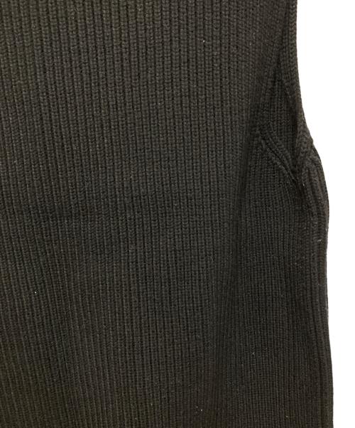 DAN（ダン）DAN (ダン) Drivers Knit Vest ブラック サイズ:Mの古着・服飾アイテム