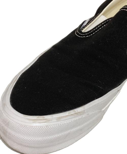 VANS PREMIUM（バンズ プレミアム）VANS PREMIUM (バンズ プレミアム) URBAN RESEARCH (アーバンリサーチ) LX Slip-On Reissue 98 ブラック サイズ:27の古着・服飾アイテム