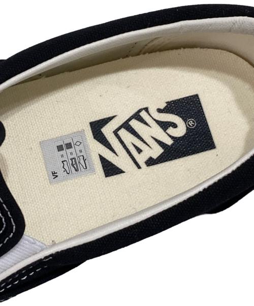 VANS PREMIUM（バンズ プレミアム）VANS PREMIUM (バンズ プレミアム) URBAN RESEARCH (アーバンリサーチ) LX Slip-On Reissue 98 ブラック サイズ:27の古着・服飾アイテム