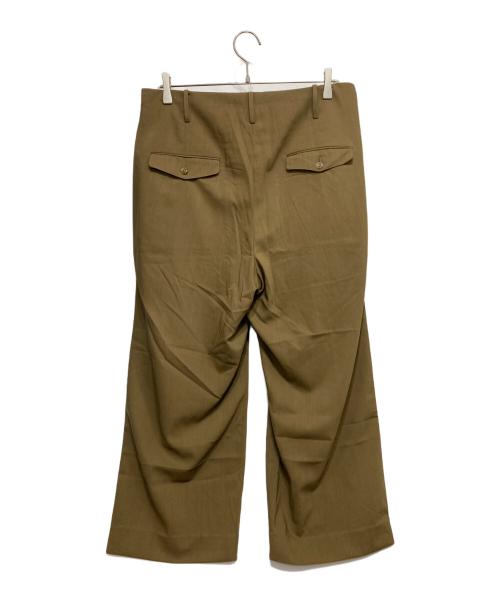 zanellato（ザネラート）zanellato (ザネラート) プリーツワイドスラックス カーキ サイズ:-の古着・服飾アイテム