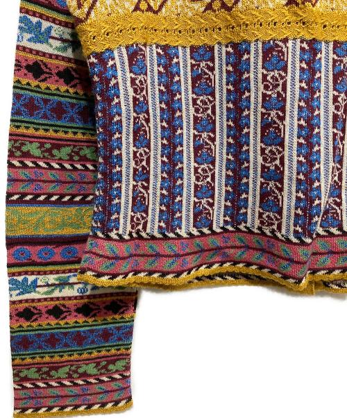 KENZO（ケンゾー）KENZO (ケンゾー) オールドカーディガン イエロー サイズ:Mの古着・服飾アイテム