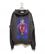 Acne studiosアクネ ストゥディオス）の古着「プリントプルパーカー」｜グレー