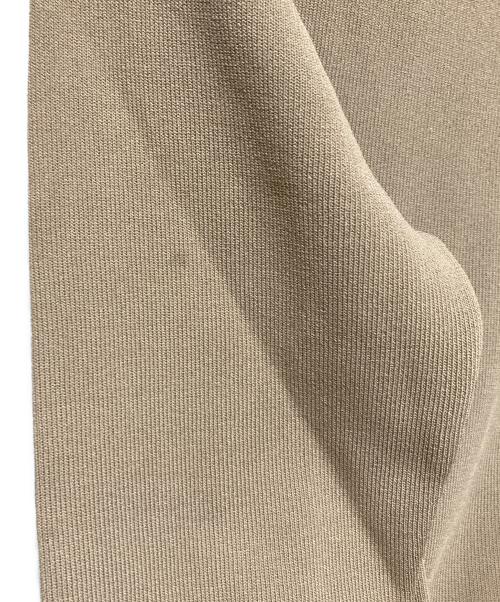 CLANE（クラネ）CLANE (クラネ) BASIC COMPACT KNIT TOPS/ベーシック コンパクト ニット トップス ブラウン サイズ:1の古着・服飾アイテム