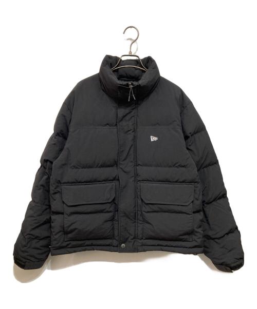 New Era（ニューエラ）New Era (ニューエラ) ダウンパフジャケット ブラック サイズ:Sの古着・服飾アイテム