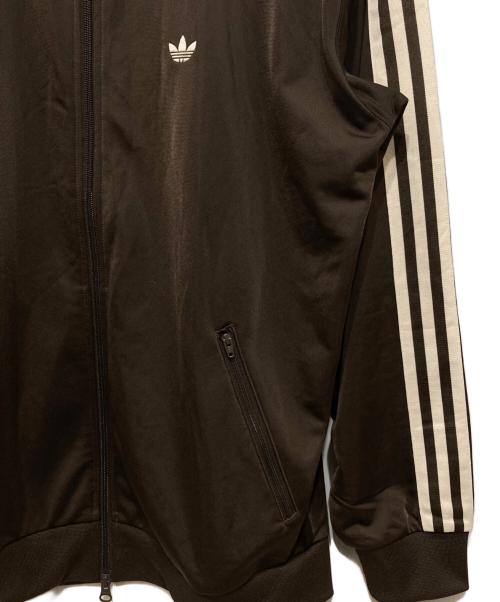 adidas（アディダス）adidas (アディダス) トラックジャケット ブラウン サイズ:Mの古着・服飾アイテム