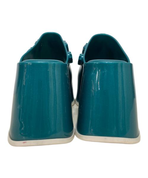 melissa（メリッサ）melissa (メリッサ) UNDERCOVER (アンダーカバー) PVCロイヤルハイ グリーン サイズ:24の古着・服飾アイテム