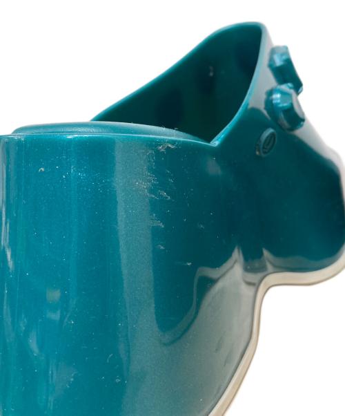 melissa（メリッサ）melissa (メリッサ) UNDERCOVER (アンダーカバー) PVCロイヤルハイ グリーン サイズ:24の古着・服飾アイテム