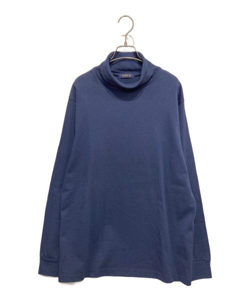 NISHINOYA（ニシノヤ）nishinoya (ニシノヤ) Plain Turtleneck ネイビー サイズ:1の古着・服飾アイテム