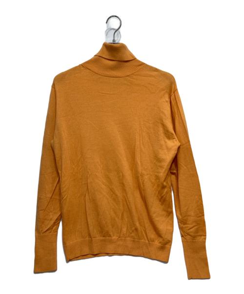 UNFOLLOW（アンフォロー）UNFOLLOW (アンフォロー) 【FOLL / フォル】washable wool turtleneck sweater オレンジ サイズ:2の古着・服飾アイテム