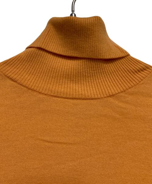UNFOLLOW（アンフォロー）UNFOLLOW (アンフォロー) 【FOLL / フォル】washable wool turtleneck sweater オレンジ サイズ:2の古着・服飾アイテム