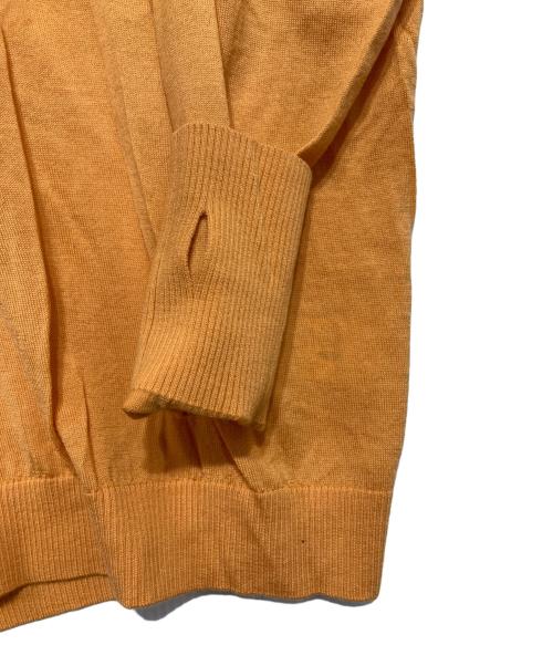 UNFOLLOW（アンフォロー）UNFOLLOW (アンフォロー) 【FOLL / フォル】washable wool turtleneck sweater オレンジ サイズ:2の古着・服飾アイテム