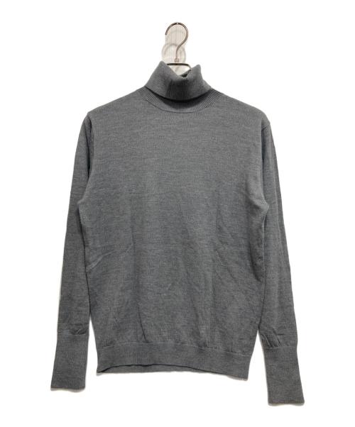 UNFOLLOW（アンフォロー）UNFOLLOW (アンフォロー) 【FOLL / フォル】washable wool turtleneck sweater グレー サイズ:2の古着・服飾アイテム