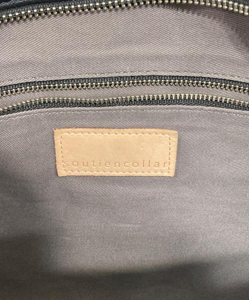 soutiencollar（ステンカラー）soutiencollar (ステンカラー) okakaebag おかかえバッグ ブラックの古着・服飾アイテム