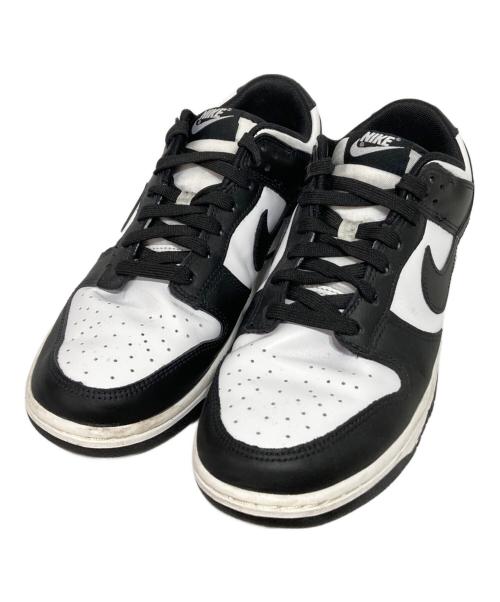NIKE（ナイキ）NIKE (ナイキ) Dunk Low Retro ローカットスニーカー ホワイト×ブラック サイズ:27の古着・服飾アイテム