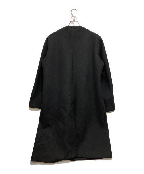 UNITED TOKYO（ユナイテッドトーキョー）UNITED TOKYO (ユナイテッドトーキョー) ノーカラーコート ブラック サイズ:2の古着・服飾アイテム