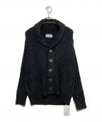 gelato pique×Joel Robuchonジェラートピケ×ジョエル・ロブション）の古着「ブラックルームウェアジャケット」｜ブラック