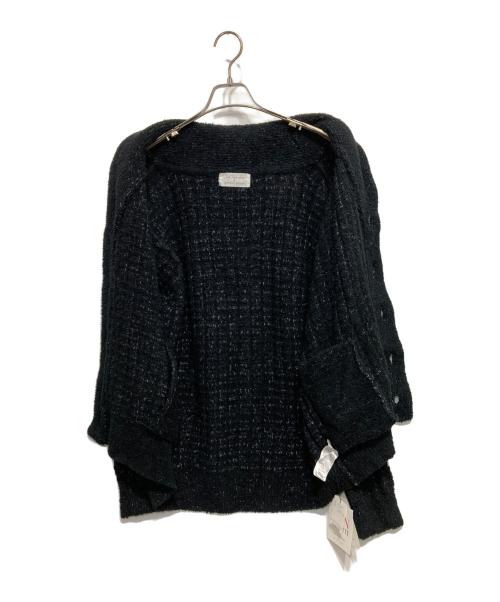 gelato pique（ジェラートピケ）gelato pique (ジェラートピケ) Joel Robuchon (ジョエル・ロブション) ブラックルームウェアジャケット ブラック サイズ:Lの古着・服飾アイテム